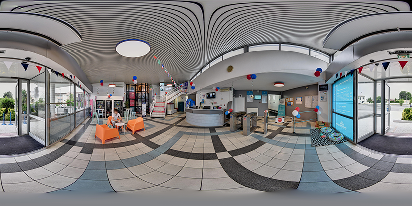 Visite virtuelle 360 de Stade Nautique et Remise en Forme de Pessac - Pessac