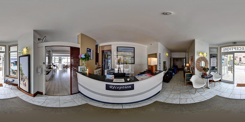 Visite virtuelle 360 de Hôtel de l'Europe - Ploumanac’h Perros-Guirec - Perros-Guirec