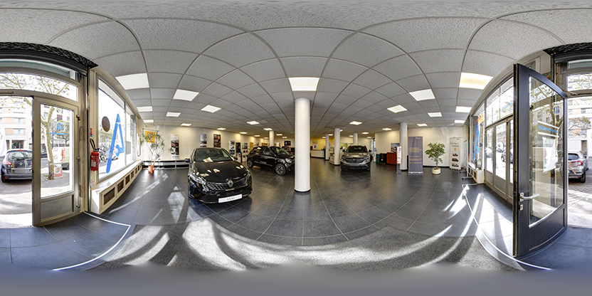 Visite virtuelle 360° de Renault - Les Ateliers de Boulogne CS2A à Boulogne-Billancourt – Concessionnaire automobile – Webvisite