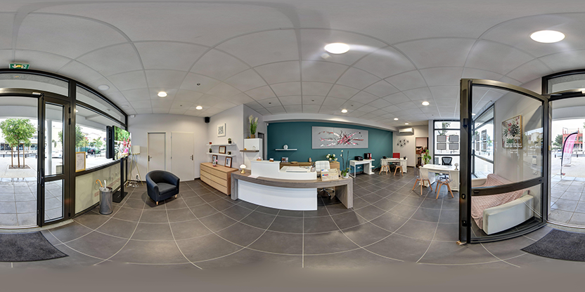 Visite virtuelle 360° de Préférence Immo à Pignan – Agence immobilière – Webvisite