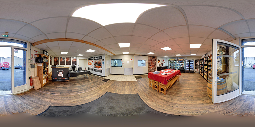 Visite virtuelle 360 de Saumonerie Granvillaise - Granville