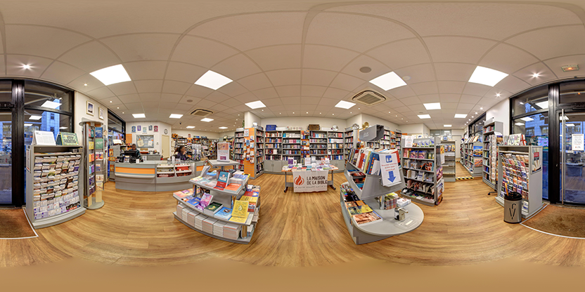 Visite virtuelle 360 de La Maison de la Bible Paris Gare de Lyon à Paris – Librairie – Webvisite