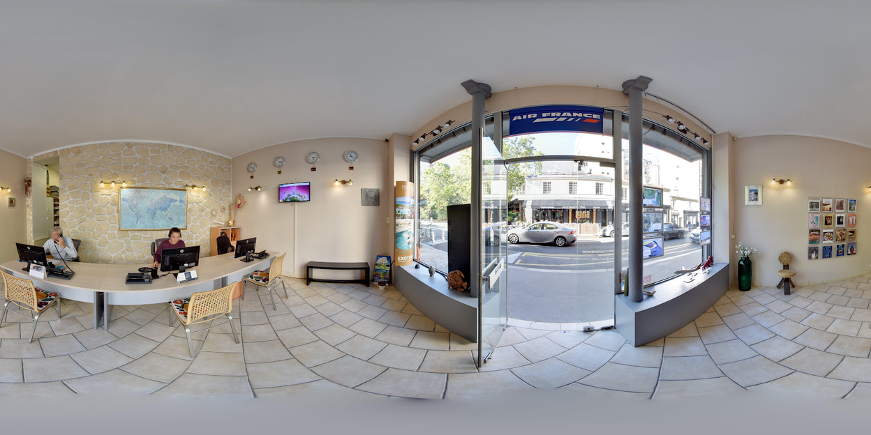 Visite virtuelle 360 de Selectour Libert Voyages a Paris - Webvisite