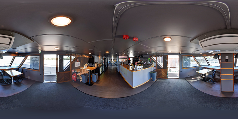 Visite virtuelle 360 de Les Bateaux Bordelais à Bordeaux – Restaurant – Webvisite