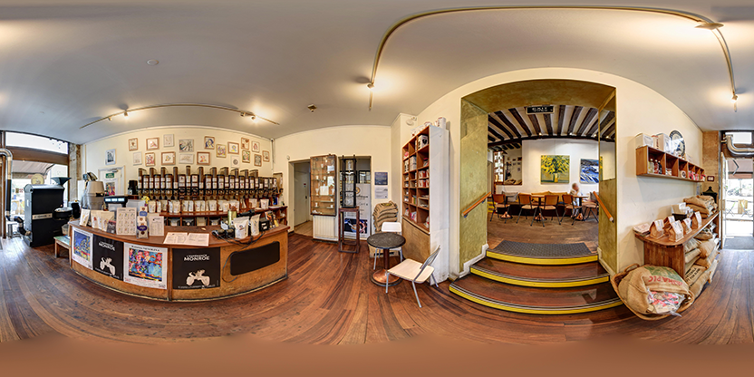 Visite virtuelle 360° de La Caféothèque de Paris à Paris – Café – Webvisite