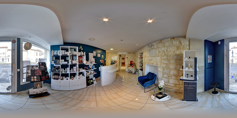 Visite virtuelle 360 de Institut Secret Détente à Saint-Michel – Institut de beauté – Webvisite