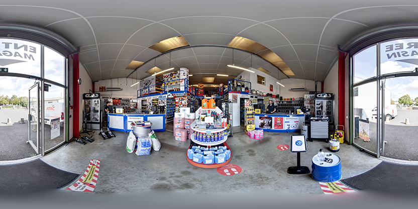 Visite virtuelle 360 de Atac Pièces Auto - Tours - Tours