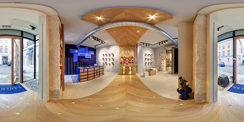 Professionnels du secteur Boutique d'articles de mode en visite virtuelle - Webvisite