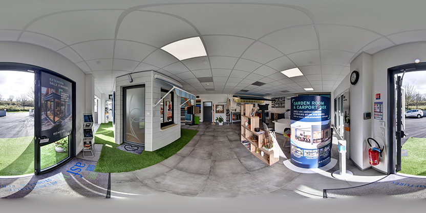 Visite virtuelle 360° de Solabaie Asf 17 à Saujon – Menuisier – Webvisite
