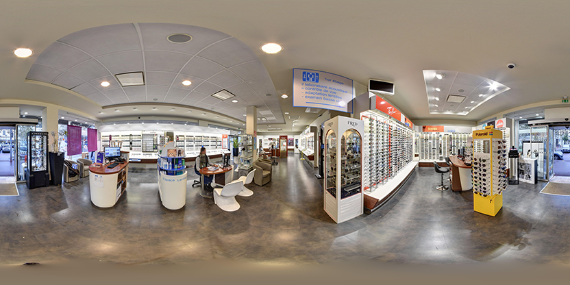 Visite virtuelle 360 de Opticien Royan - Abriand - Krys - Royan