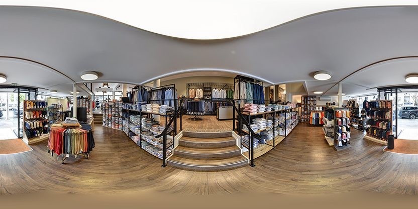 Visite virtuelle 360 de L'homme Chic - Royan