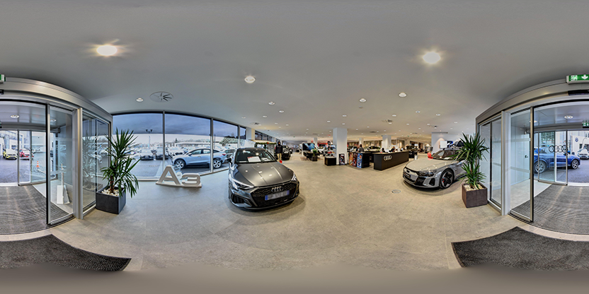 Visite virtuelle 360 de Audi Odicée Aix a Aix-en-Provence - Webvisite