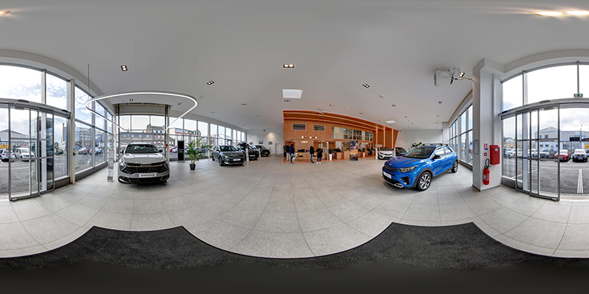 Visite virtuelle 360 de Kia - Le Havre - Saint Clair Auto 76 a Le Havre - Webvisite
