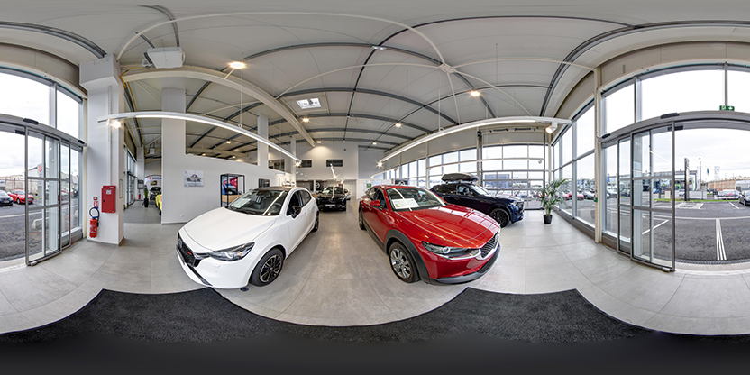 Visite virtuelle 360° de Mazda - Le Havre - Saint Clair Automobiles à Le Havre – Concessionnaire automobile – Webvisite