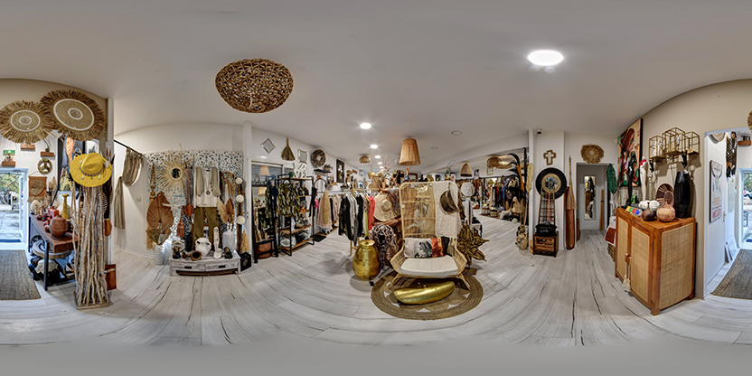 Visite virtuelle 360° de BÔ M 38 concept store à Montpellier – Magasin de vêtements – Webvisite