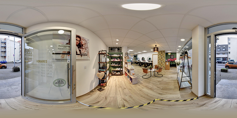 Visite virtuelle 360 de Maxime Style coiffure - Strasbourg