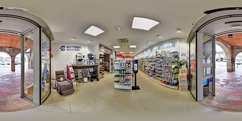 Visite virtuelle 360 de Pharmacie Piot Cournet - Mauvezin