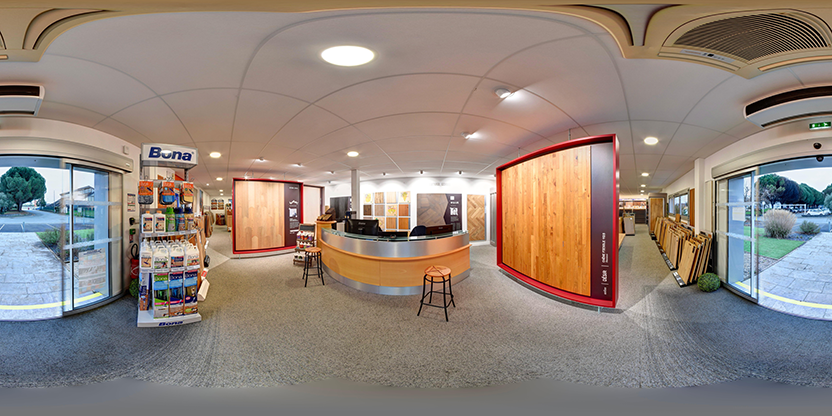 Visite virtuelle 360 de Les Parquets de l'Ouest - Mouilleron le Captif