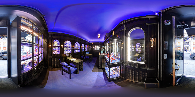 Visite virtuelle 360° de Lydia Courteille à Paris – Bijouterie – Webvisite