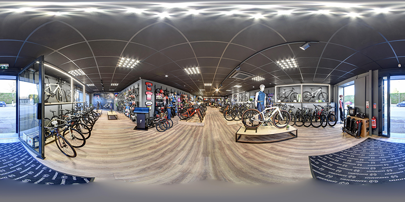 Visite virtuelle 360 de 3 Cycles a Sainte-Savine en Aube - Webvisite