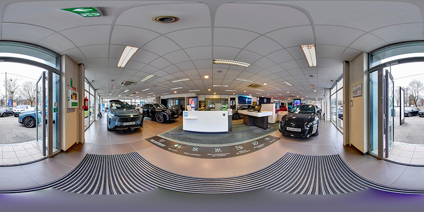 Visite virtuelle 360° de Peugeot ByMyCarCluses à Cluses – Concessionnaire automobile – Webvisite
