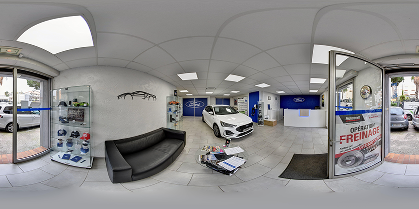 Visite virtuelle 360 de Autorep 83 a Le Lavandou en Var - Webvisite