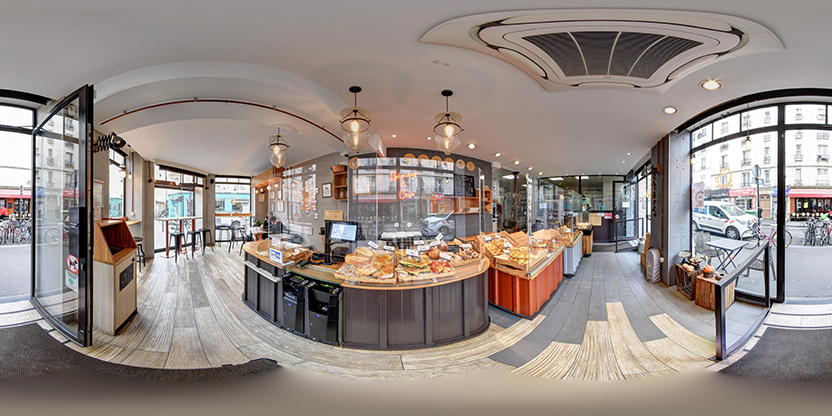 Visite virtuelle 360 de La Briée l'Authentique Briocherie à Paris – Boulangerie – Webvisite