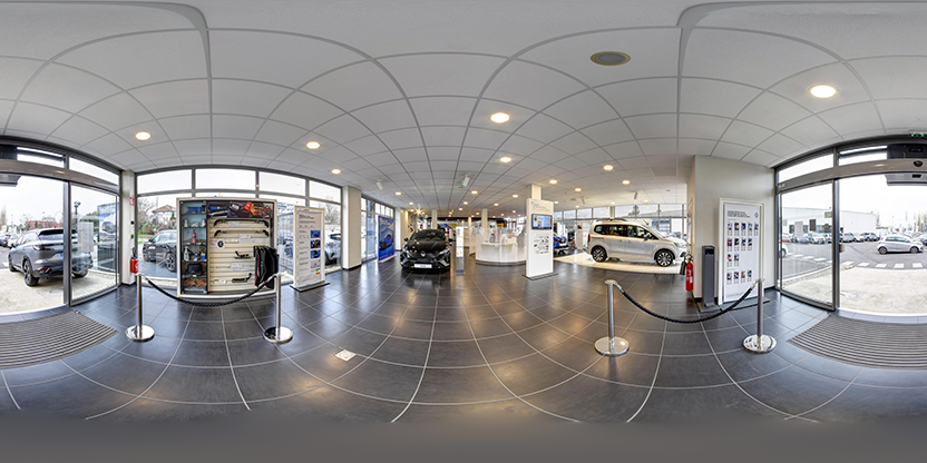 Visite virtuelle 360 de Renault Massy Groupe Losange Autos a Massy en Essonne - Webvisite