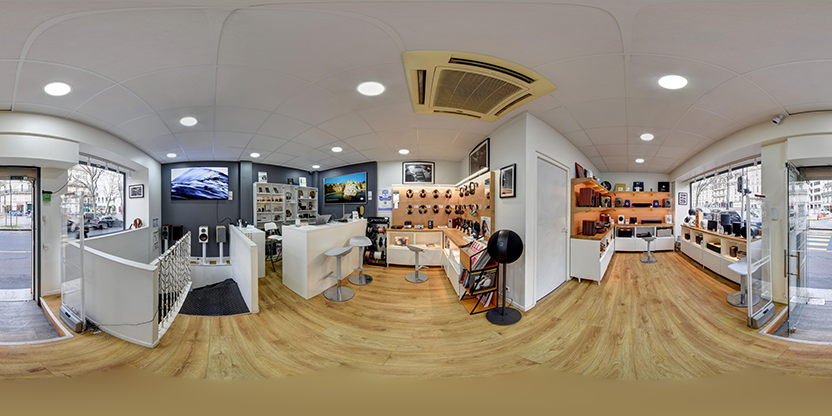 Visite virtuelle 360° de Son-Vidéo.com Paris 8 à Paris – Informatique – Webvisite