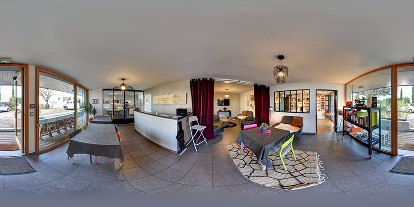 Visite virtuelle 360 de La maison de Karen chocolat - Limonest