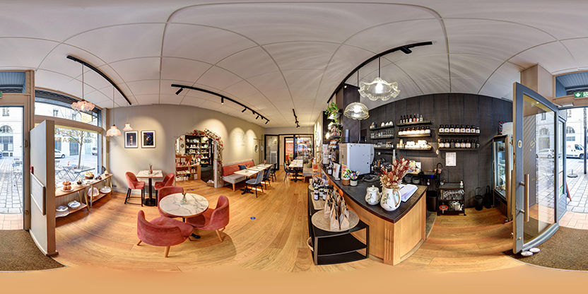 Professionnels du secteur Salon de thé en visite virtuelle - Webvisite