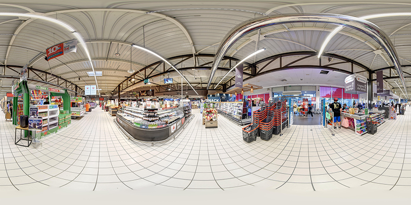 Visite virtuelle 360° de Super U et Drive - Nantes à Nantes – Supermarché – Webvisite
