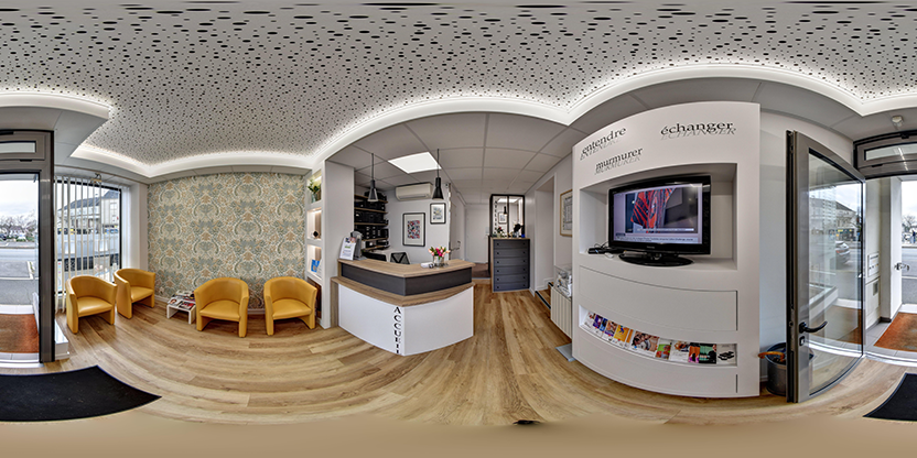 Visite virtuelle 360 de Audition Conseil - Rue Puits Gourdon - Cholet