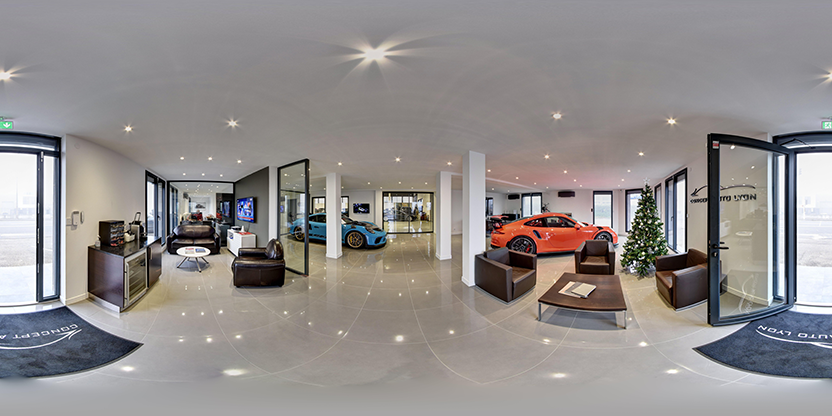 Visite virtuelle 360 de Concept Auto Lyon a Decines-Charpieu en Auvergne-Rhône-Alpes - Webvisite