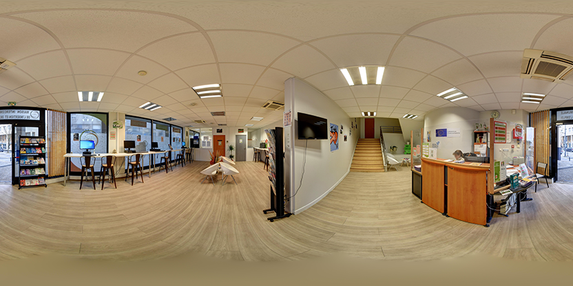 Visite virtuelle 360° de Maison Intercommunale de l'Insertion et de l'Emploi - m2ie à Torcy – Administration – Webvisite