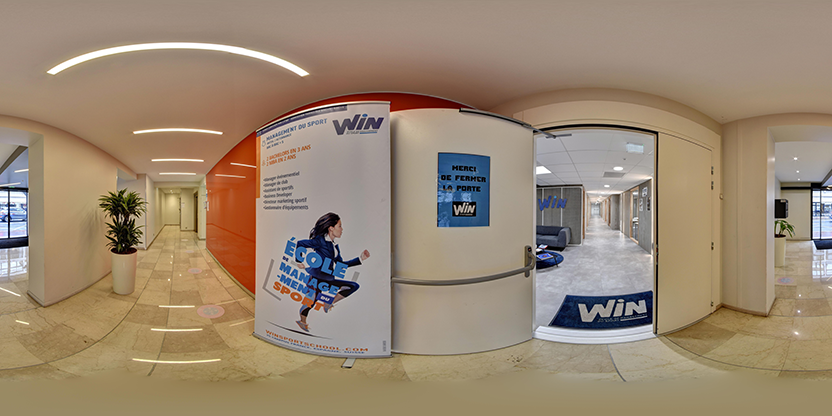 Visite virtuelle 360 de Win Sport School - Paris - Levallois-Perret