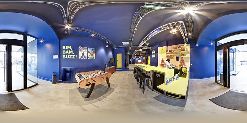 Visite virtuelle 360 de Quiz Room Bruxelles - Bruxelles