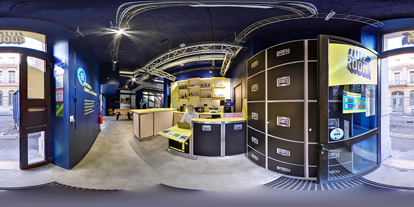 Visite virtuelle 360 de Quiz Room Rouen - Rouen