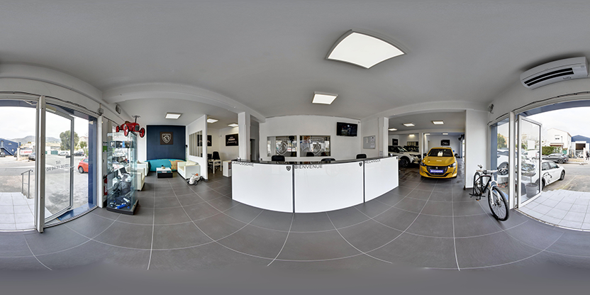 Visite virtuelle 360° de Garage du Batailler à Le Lavandou – Concessionnaire automobile – Webvisite