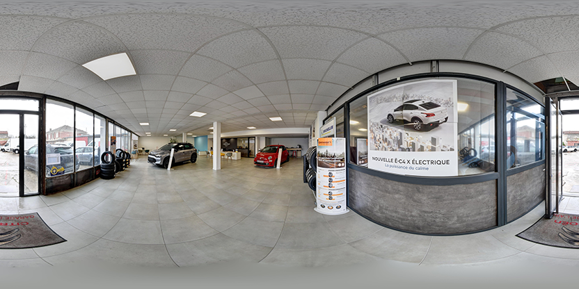 Visite virtuelle 360° de Garage de l'Arc - Citroën à Orange – Concessionnaire automobile – Webvisite