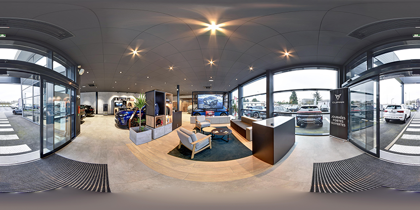 Visite virtuelle 360 de Cupra BYmyCAR - Orléans a Orléans en Loiret - Webvisite