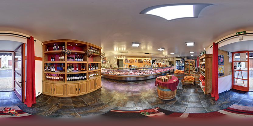 Visite virtuelle 360 de Lard du Goût à Saint-Pardoux-la-Rivière – Boucherie – Webvisite