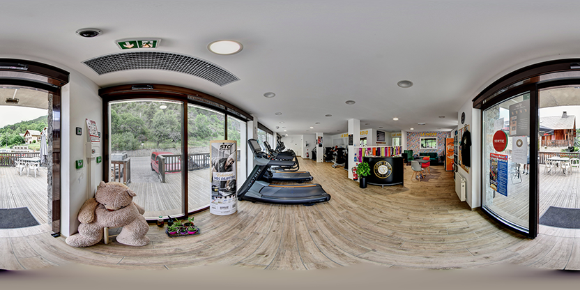 Visite virtuelle 360° de Opus Sport à Colmars-les-Alpes – Centre de fitness – Webvisite