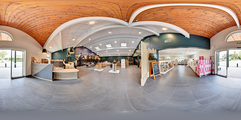 Visite virtuelle 360 de Caveau de Bourdic a Bourdic en Gard - Webvisite