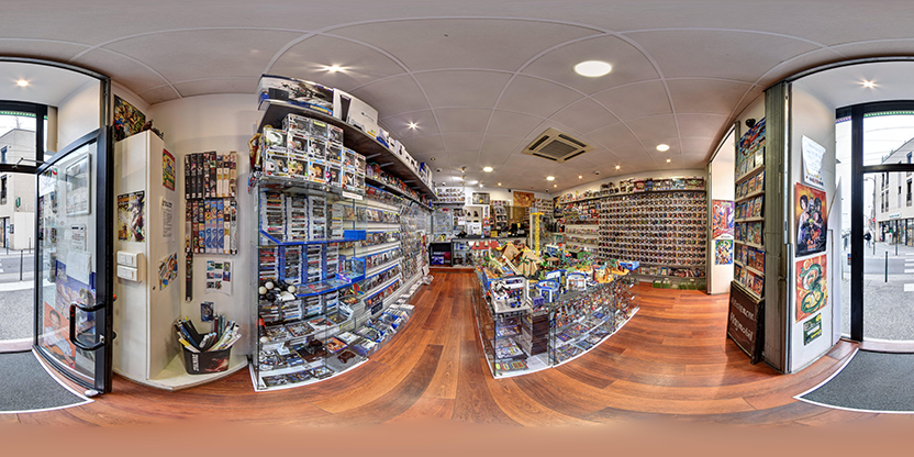 Visite virtuelle 360 de Geek and Toys - Croix Rousse a Lyon - Webvisite