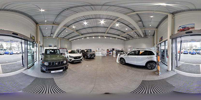 Visite virtuelle 360° de Volvo Suzuki Angers - Val de Loire Automobile à Angers – Concessionnaire automobile – Webvisite