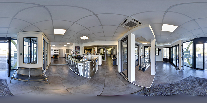 Visite virtuelle 360° de JLR Alu à Saint-Barthélemy-d'Anjou – Menuisier – Webvisite