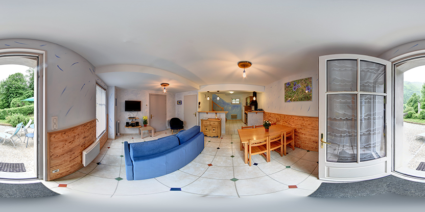 Visite virtuelle 360 de Les Gites Pla De Moura - Luz-Saint-Sauveur