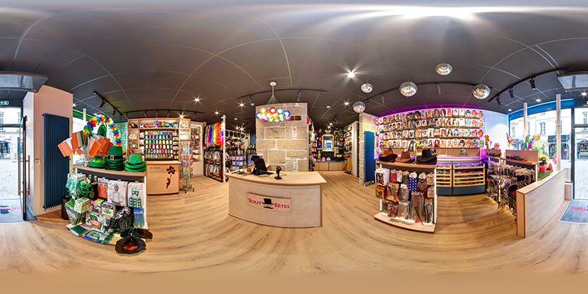 Visite virtuelle 360° de Tout Pour Les Fêtes à Nantes – Magasin de jouets – Webvisite