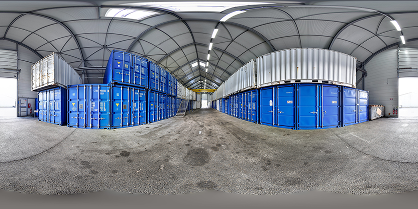 Visite virtuelle 360 de Déménagements J M Bulle à La Vèze – Location de box – Webvisite